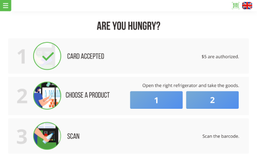 Work with smart fridges (soon)